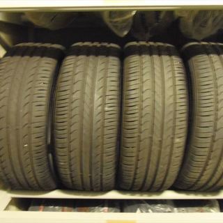 夏タイヤ 215/45R17 2017年製 スバル純正アルミ 4本セット