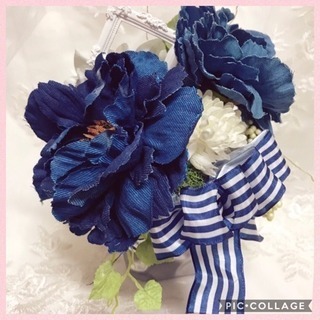 デニムフラワーアレンジ🎀