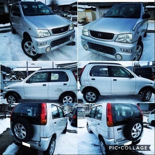 【総額 ５万円】 ダイハツ テリオスキッド（軽） 5速 4WD ターボ 冬タイヤ履き ※要整備の画像