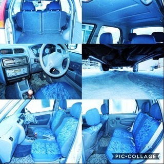 【総額 ５万円】 ダイハツ テリオスキッド（軽） 5速 4WD ターボ 冬タイヤ履き ※要整備の画像