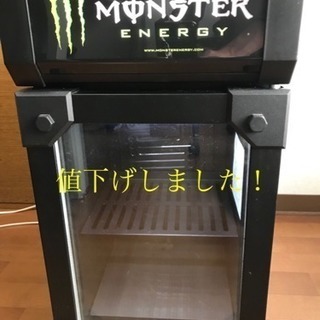 Monster Energy 冷蔵庫 Monster Energy Drink Black Mini Fridge