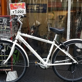 整備済リサイクル自転車 27インチ ミヤタ アルミフレーム♪の画像