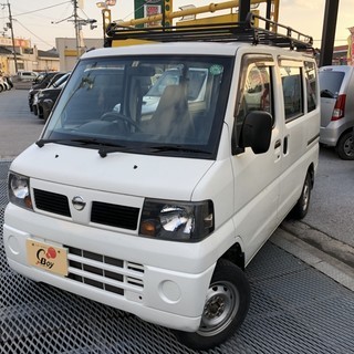 【４WD】★クリッパーバン★5MT★パワステ★社外CDデッキ★エアコン