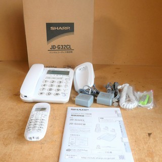 シャープ SHARP JD-G32CL J-DECT デジタルコ...
