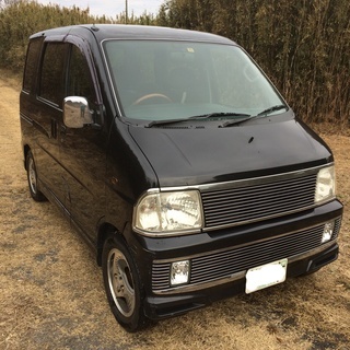 アトレー　S220G　エアロダウンビレットターボ　黒メタ　4CAT