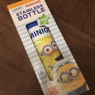 ミニオンズ コップ付きステンレスボトルの画像