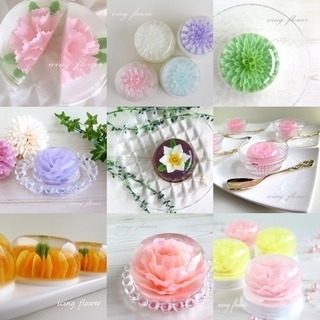 【icing flower】お花モチーフのレッスン開催中♪の画像