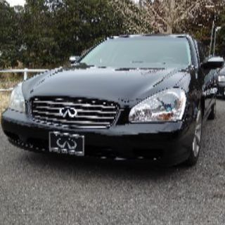 インフィニティQ45　北米仕様　左ハンドル　逆輸入車　希少黒　黒...