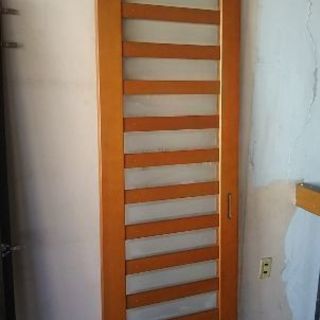 新品🎵ガラス入り引き戸の画像
