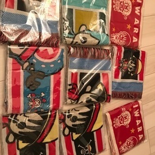 ワンピース/新品ジャガードマフラー〔9枚セット〕