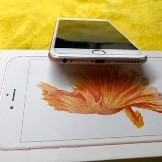 iPhone 6s plus 128G ローズゴールド simフリー