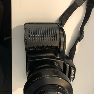 【ジャンク】MINOLTA α3xi フィルム一眼レフカメラの画像