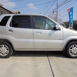 18年式 乗って帰れます!! 全て込々!!  スズキ Kei HN22S インタークラーターボ エアバック エアコン 業者AA4点!! オイル・タイヤ・Fブレーキパッド交換済み!!の画像