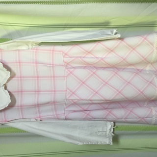 女の子用フォーマルスーツ　ワンピース　サイズ130　ノーブランドの画像