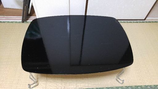 折り畳みテーブル黒　訳あり
