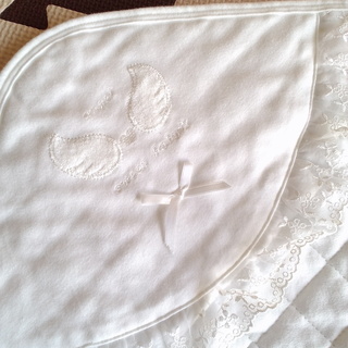 ☆使用時間10分☆　　純白のおくるみの画像