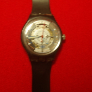 　SWATCH (SWISS製)スケルトン腕時計　の画像