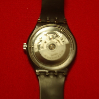 　SWATCH (SWISS製)スケルトン腕時計　の画像
