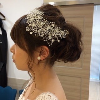 ヘアメイクレッスン承ります。テレビ・ブライダルで活動しているヘアメイクアーティストが行います。の画像
