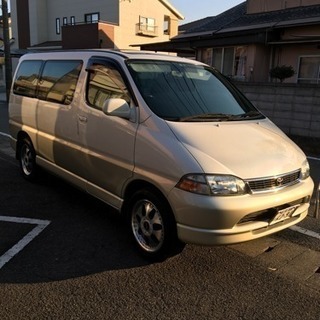 車検2年付 グランビア 8人 ナビ テレビ DVD ETC キーレス