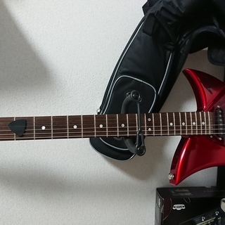 【値下げ】【Tokai TALBO】Platinum Red Wilkinson '14 Limited Upgrade ギターセット　GLAY　HISASHI2014年モデル　塗装剥がれあり