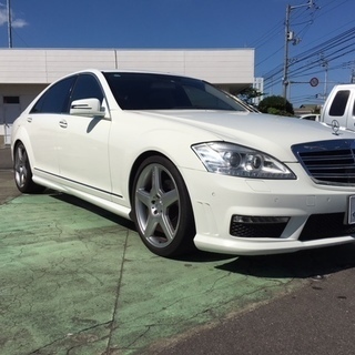 W221　S500ロング　S63後期仕様　AMGフルエアロ・AMG20インチアルミ・AMGマフラー　美車の画像