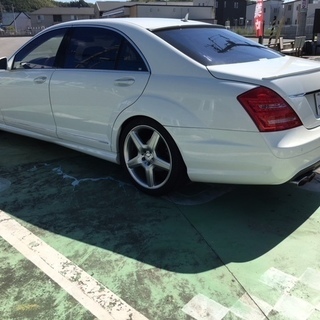 W221　S500ロング　S63後期仕様　AMGフルエアロ・AMG20インチアルミ・AMGマフラー　美車の画像
