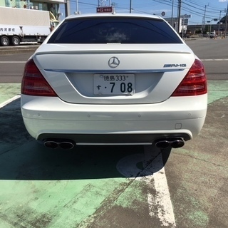 W221　S500ロング　S63後期仕様　AMGフルエアロ・AMG20インチアルミ・AMGマフラー　美車の画像