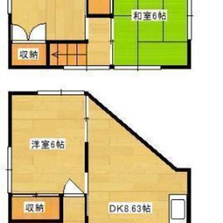 🉐初期費用0円！森林公園駅 3LDK 40,000円【DIY可】【転貸（民泊）可】【ルームシェア可】 - 比企郡