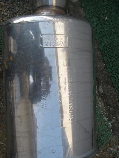 スカイライン　R32　マフラー