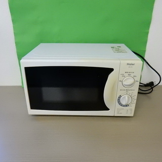 ハイアール Haier 電子レンジ 700W ホワイト(W) 中古品 JM109)【取りに来られる方限定】の画像