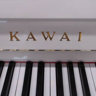 KAWAIK-8人気の白！中古アップライト (親和楽器) 茶屋ヶ坂の鍵盤楽器、ピアノの中古あげます・譲ります｜ジモティーで不用品の処分