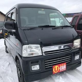 エブリィワゴン！ターボ！4WD！車検二年付き可能！