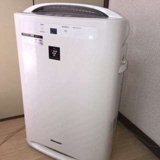 【今月のみ】SHARP プラズマクラスター7000 空気清浄機 加湿機能付き 美品の画像