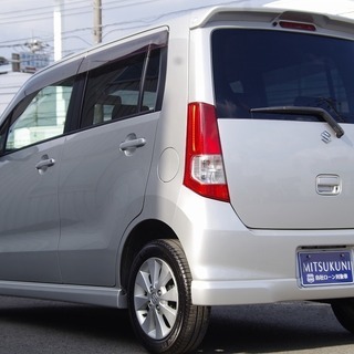 【誰でもクルマがローンで買えます】Ｈ21年12月 　ワゴンR FXリミテッドII　スマートキー　エアロ　アルミホイール　詳細は【0289-77-5566】迄♪の画像