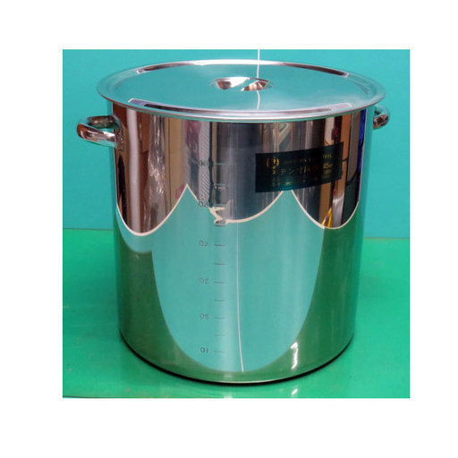 寸胴鍋 蓋付 68L 大きい鍋 ステンレス鍋 幅56cm 奥行47cm 高