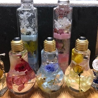 きらきらハーバリウム⭐️キャンドル⭐︎サシェ⭐︎スィーツ💕パン💕