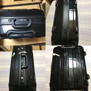 c-mode スーツケース ハード 黒 ブラック 鍵付き 木曜日までの画像