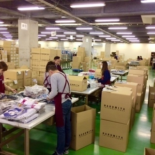 【子供服の簡単軽作業】日払い短期スタッフ募集(給料全額当日お渡し！)の画像