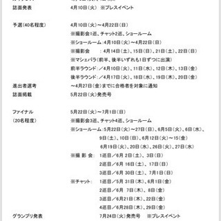 ミスヤングチャンピオン募集 - 千代田区