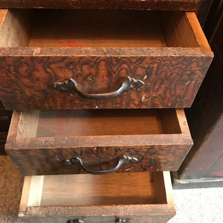 日本のビューロー　文机【骨董品】の画像