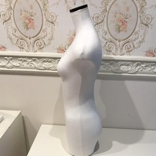 ニット張ボディ  ピン針が刺せるトルソー  黒の画像