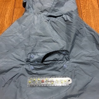 コンビミニ　レインポンチョ 兼 抱っこケープ　60～100cmの画像