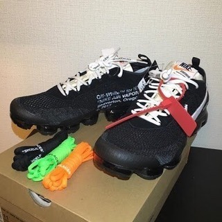 オフホワイト×ナイキ the 10 Air VaporMax FK★激レア★