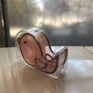 グラスアート でミニテープカッターを作ろうの画像