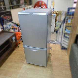 展示品 パナソニック 138L 2ドア冷蔵庫 2015年製 NR-B147W シルバー Panasonic ☆ PayPay(ペイペイ)決済可能 ☆ 札幌市 清田区 平岡