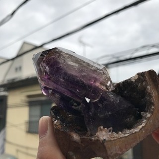 ナミビア ゴボボセブ山産出 ブランドバーグ水晶の画像