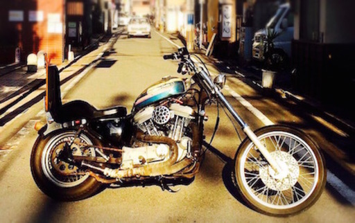 エボ リジット公認車検 スポーツスター ハーレー 883 ビンテージ