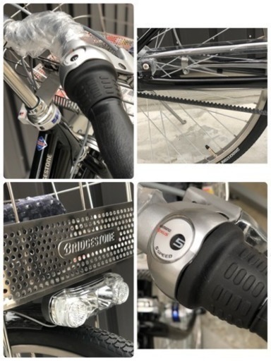 売切◆新車☆ブリヂストンアルベルト　light内装5段変速 26インチ◆ブラック 通学通勤に☆
