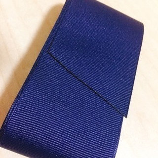 サッシュ ベルト   グログラン リボン 紺 ネイビー 5cm 3mの画像
